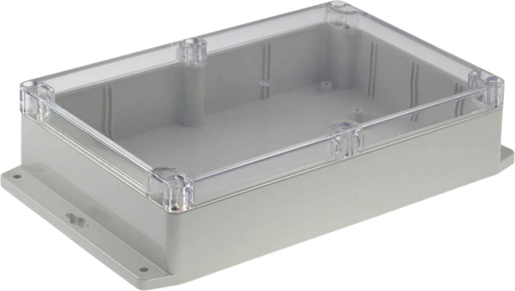 Rnd components rnd 455-00244 kunststof behuizing 146 x 222 x 55 mm lichtgrijs pc ip65