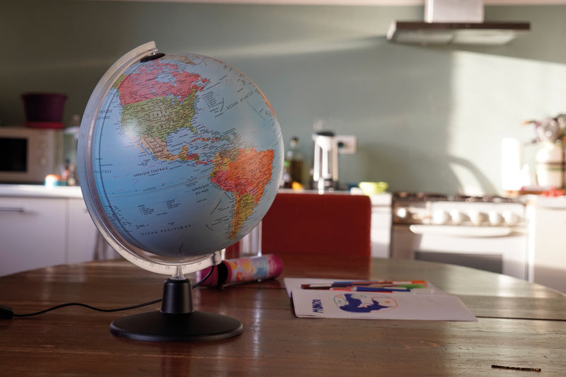 Atmosphere globe - dag nacht geographical globe - nr-0331h2nd-nl