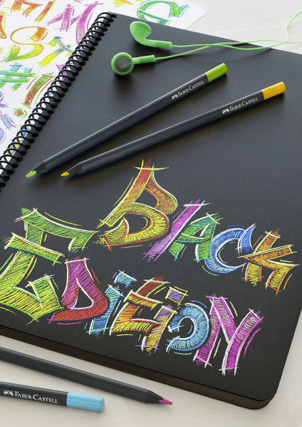 Faber-castell kleurpotlood black edition kleurenassortiment