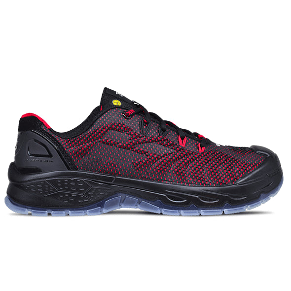 Hks werkschoen rs 285 s1p | zwart rood | maat 41 - 4040005194416