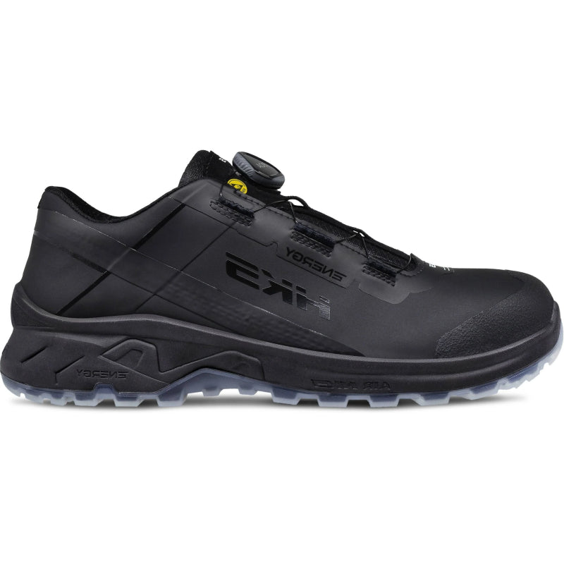 Hks werkschoen airguard black boa s3l laag | zwart | maat 41 - 4040005669419