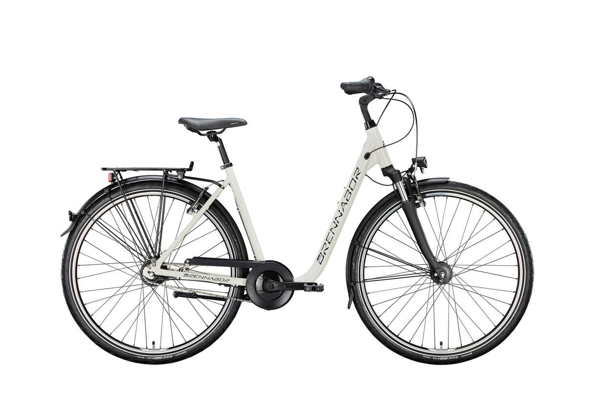 Brennabor stadsfiets c-30 mod. 24 bike city c-30 28 55 deep 8sp. white black