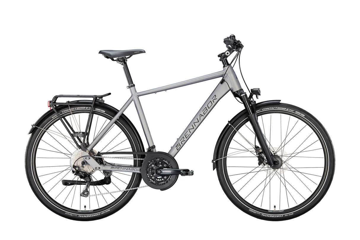 Brennabor trekkingfiets t-62 mod. 24 bike trekking t-62 28 60 he. 30sp. grey black