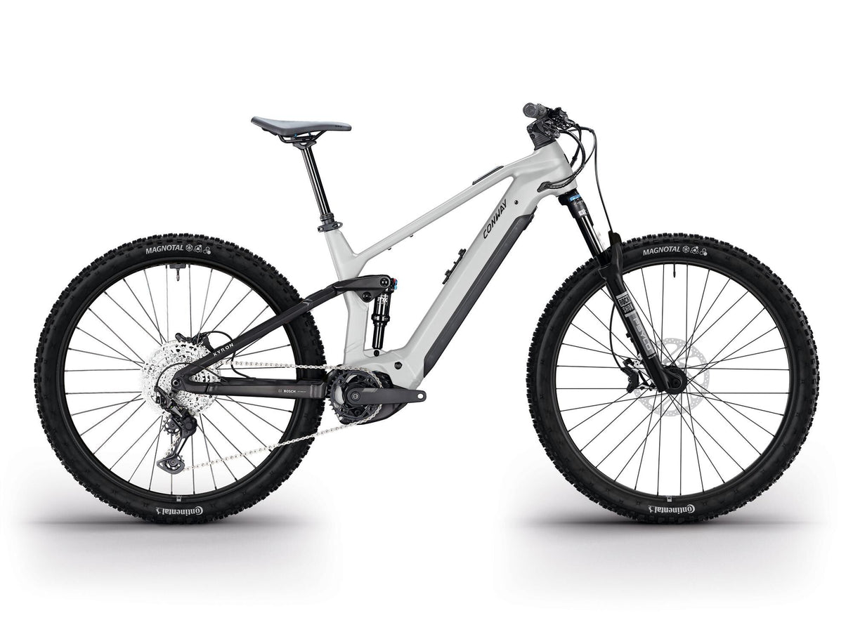 Conway elektrische mtb full-suspension xyron st 4.0 (#2) erad xyron st 4.0 men 29 xl 12g alu raw black