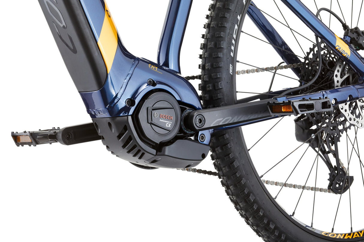Conway elektrische mtb hardtail cairon s 4.0 mod. 24 ebike conw.cairon s 4.0 29 41 trap. 12sp blue or.