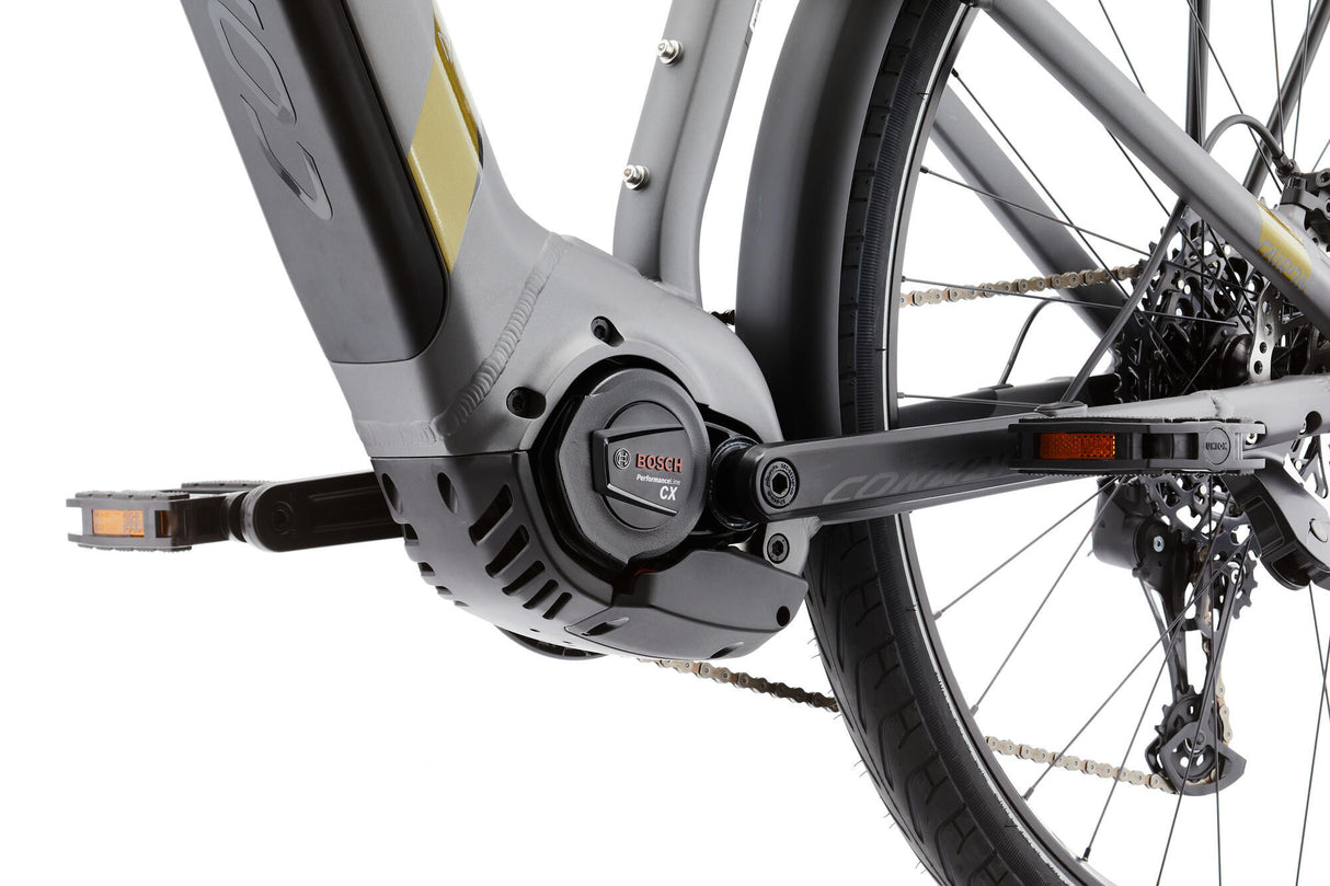 Conway elektrische trekkingfiets cairon t 5.0 mod. 23 ebike conw.cairon t 5.0 28 53 diam.12sp grey bro.