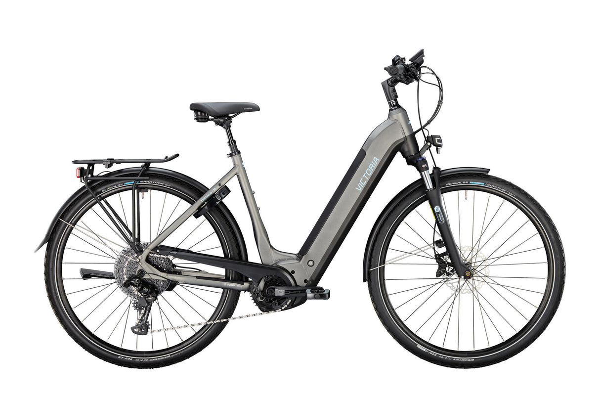 Victoria elektrische trekkingfiets tresalo 16 (#1) ebike vict. tresalo 16 28 44 11sp wave bat black