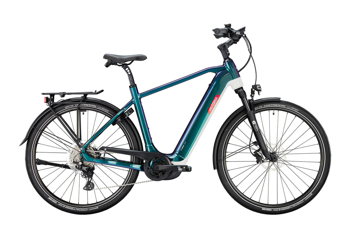Victoria elektrische trekkingfiets manoc 4 (#1) ebike vict. manoc 4 28 58 10sp petrol