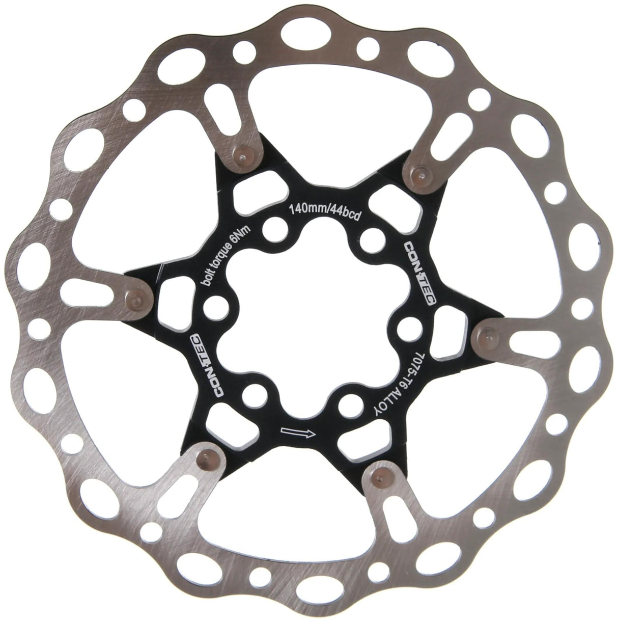 Contec remschijf cdr-hd 2 ct disc br. rotor cdr-hd2 140 mm 2-parts 6-hole