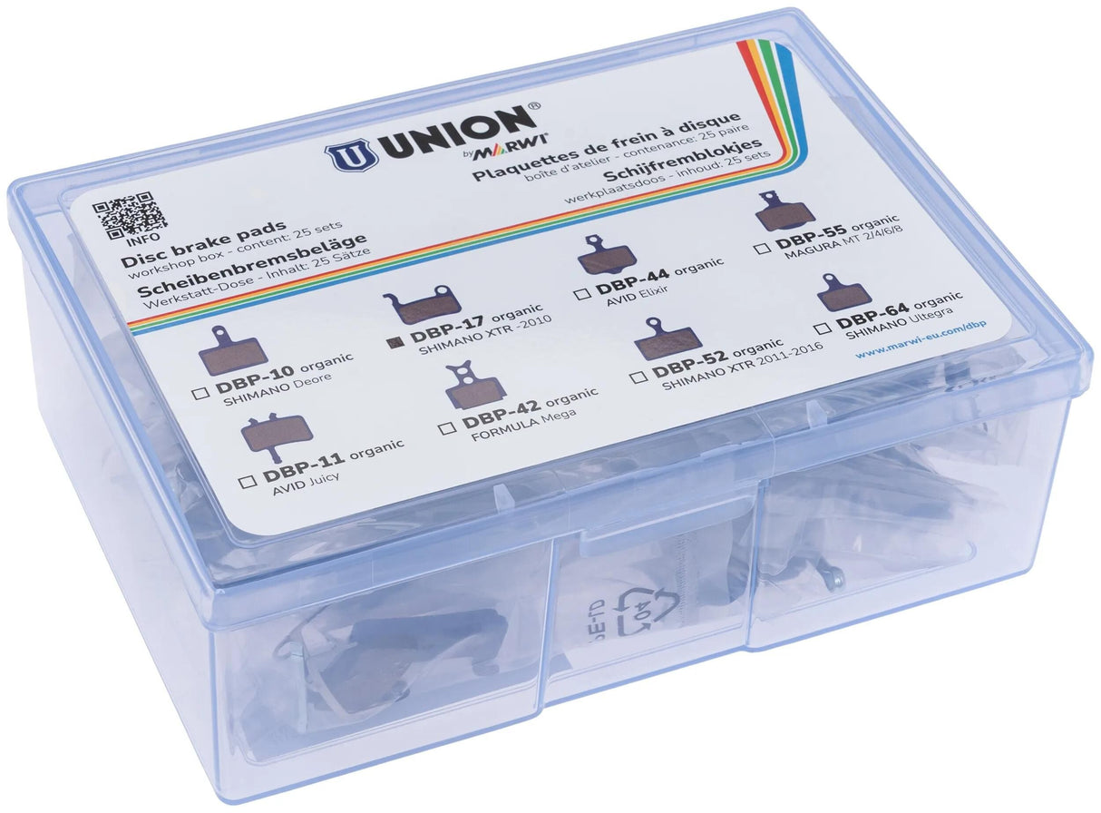 Union schijfremblokset dbp-17 organisch (25pr)