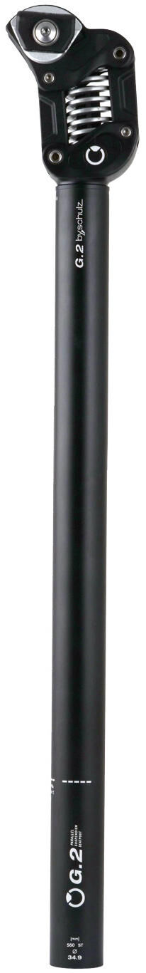 By,schulz parallellogram verende zadelpen g.2 st par.su.seatpost g.2 st 34,9x350mm ex.hard