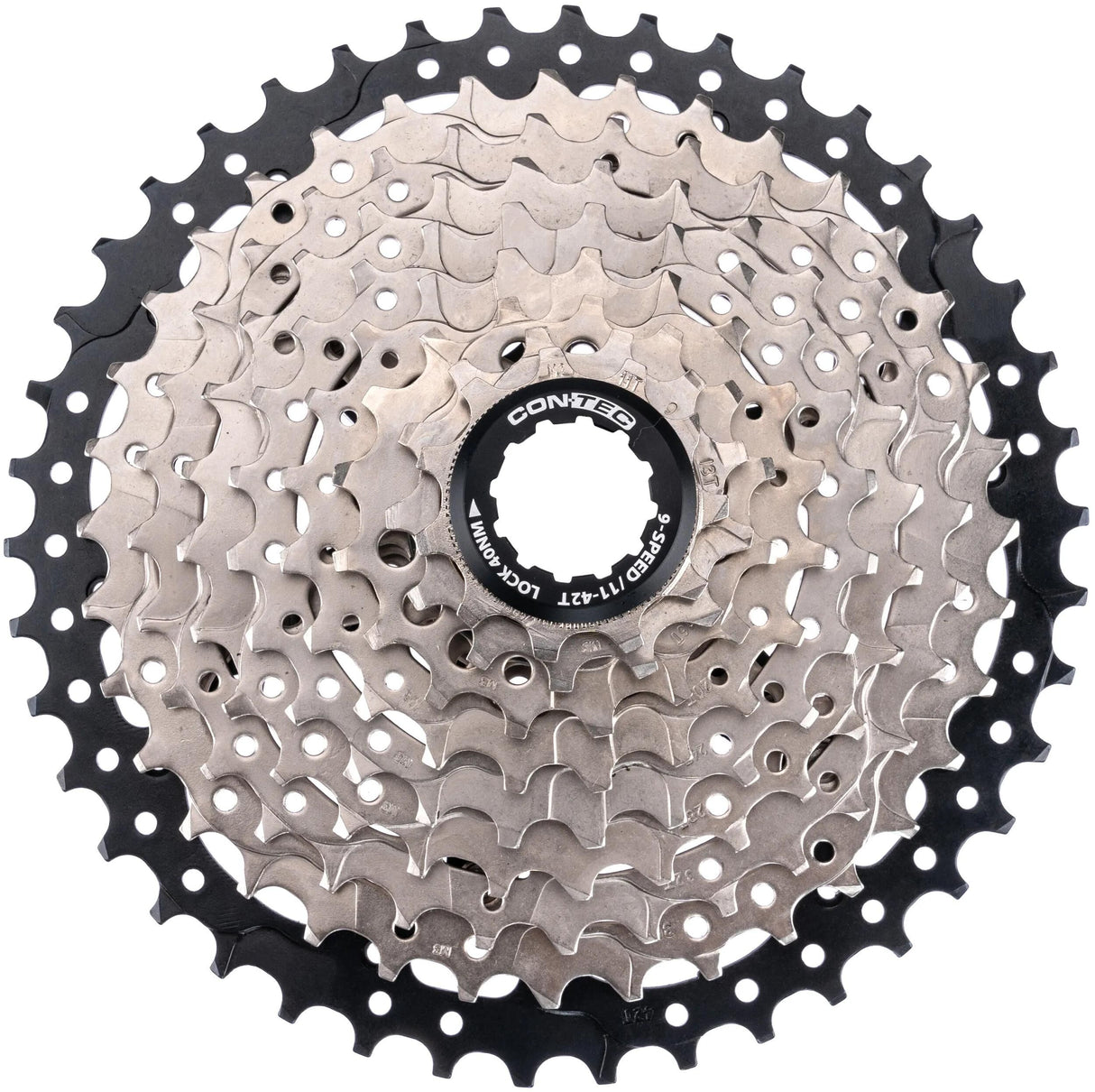 Contec kassette grad ct cas.sprocket grad 11-42t 9sp sil. black