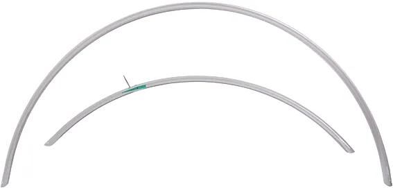 Curana spatbordset clite fender set c-lite,28 ,55mm,sil.