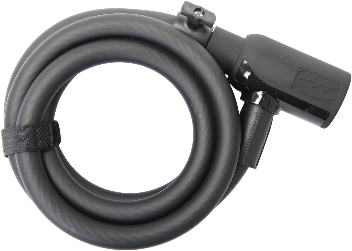 Contec spiraal-kabelslot powerloc ct coil.cab.lock powerloc 15mm x 185 cm black