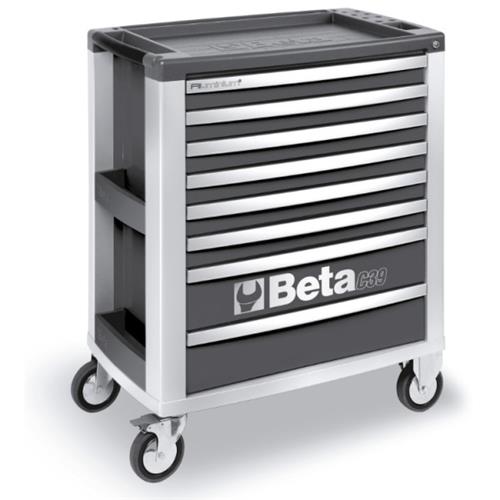 Beta gereedschapswagen c39-8 g grijs