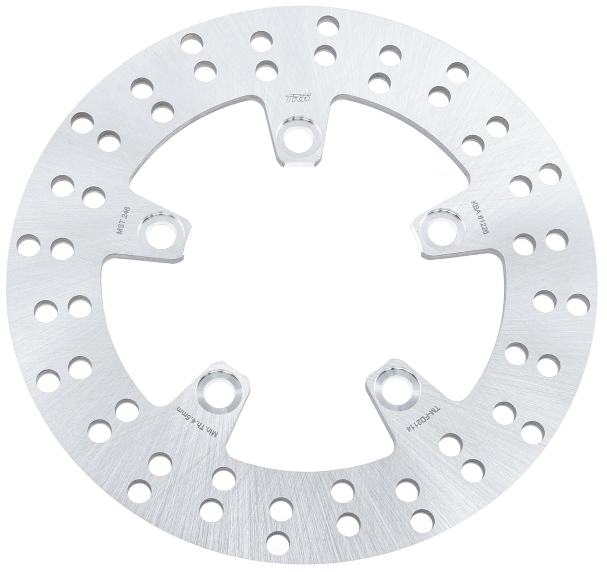 Trw remschijf mst246 rotor mst246 rigid