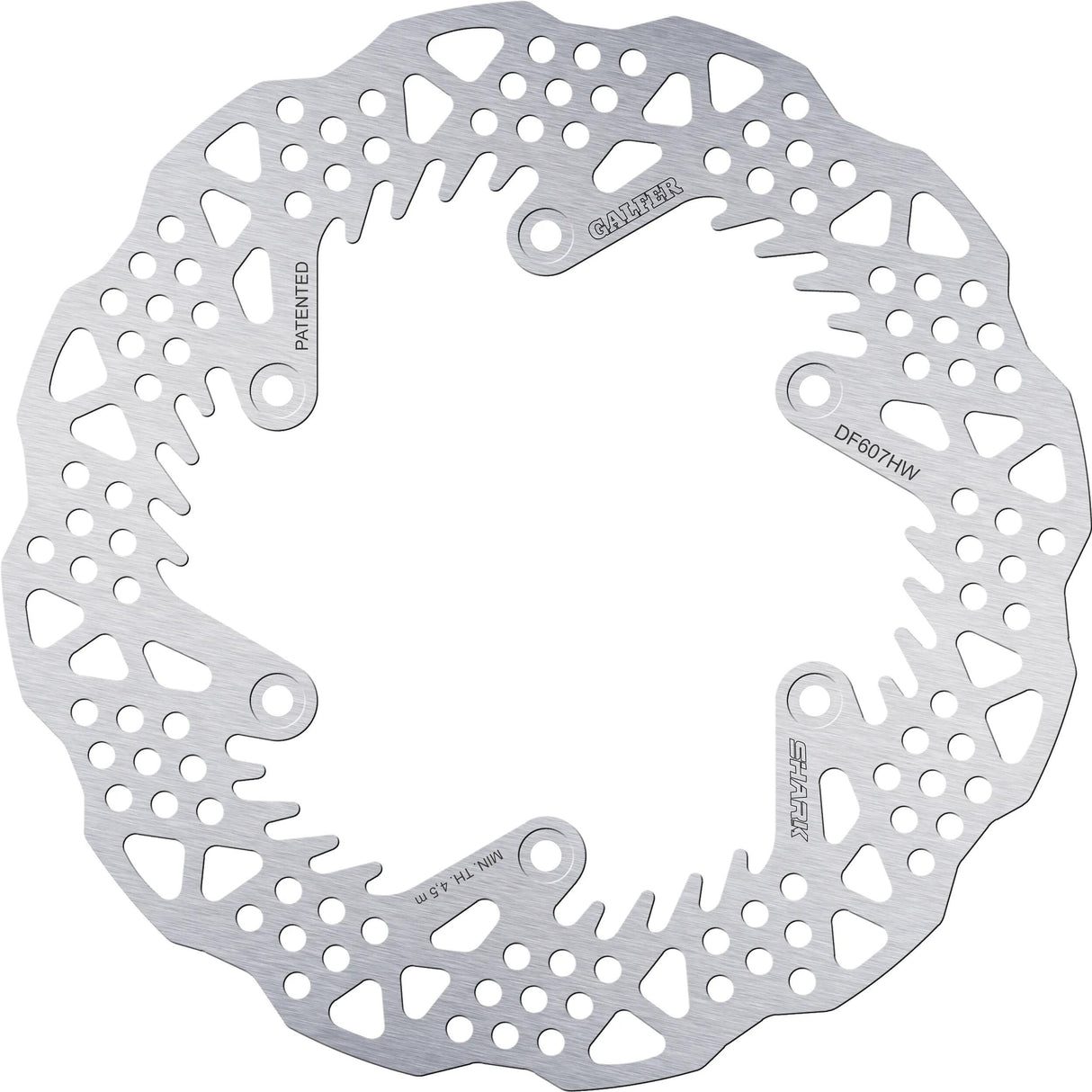 Galfer remschijf df607 rotor df607 hw offroad rigid shark
