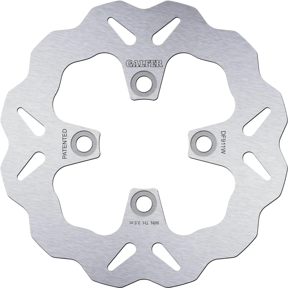 Galfer remschijf df911 rotor df911 type w rigid