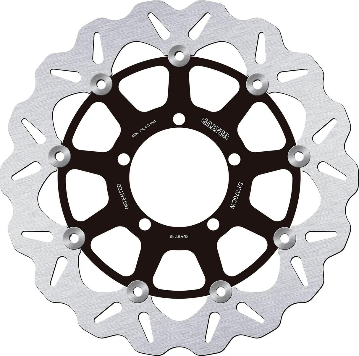 Galfer remschijf df876 rotor df876 type cw floating