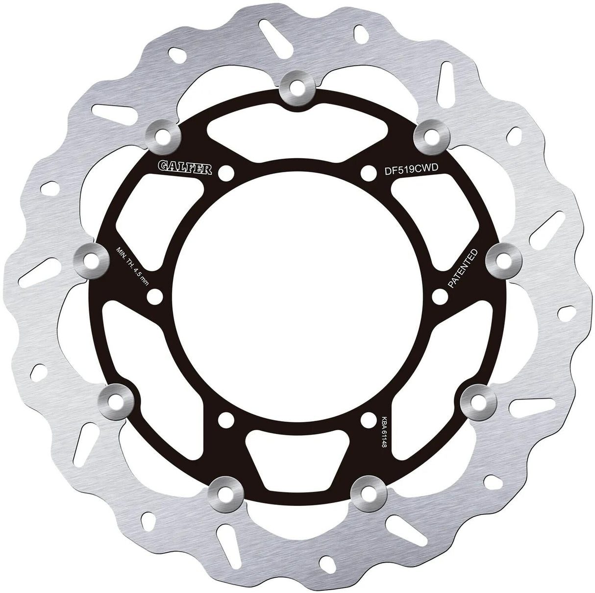 Galfer remschijf df519 rotor brake rotors floating right