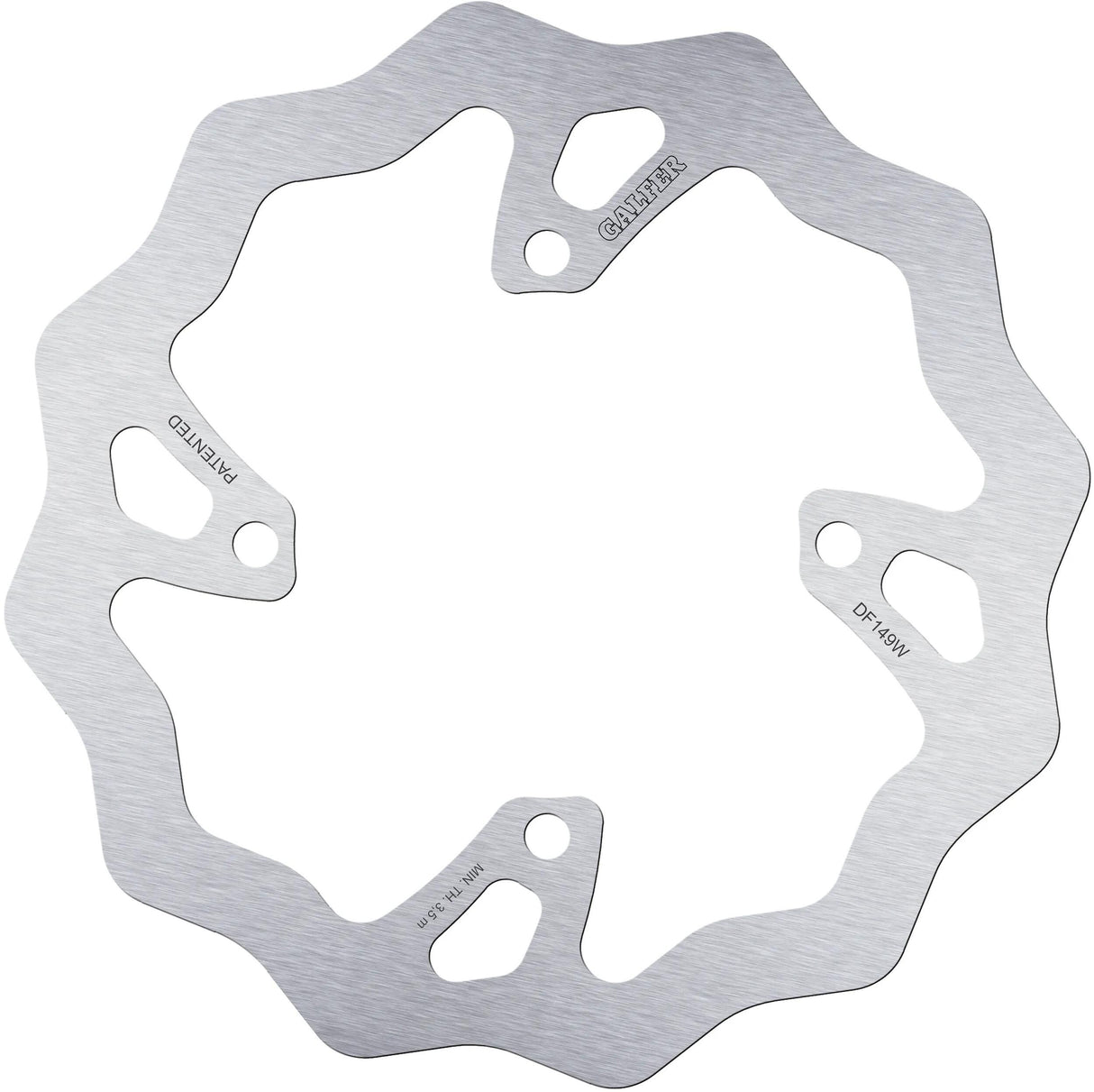 Galfer remschijf df149 wave rotor df149 type w offroad rigid
