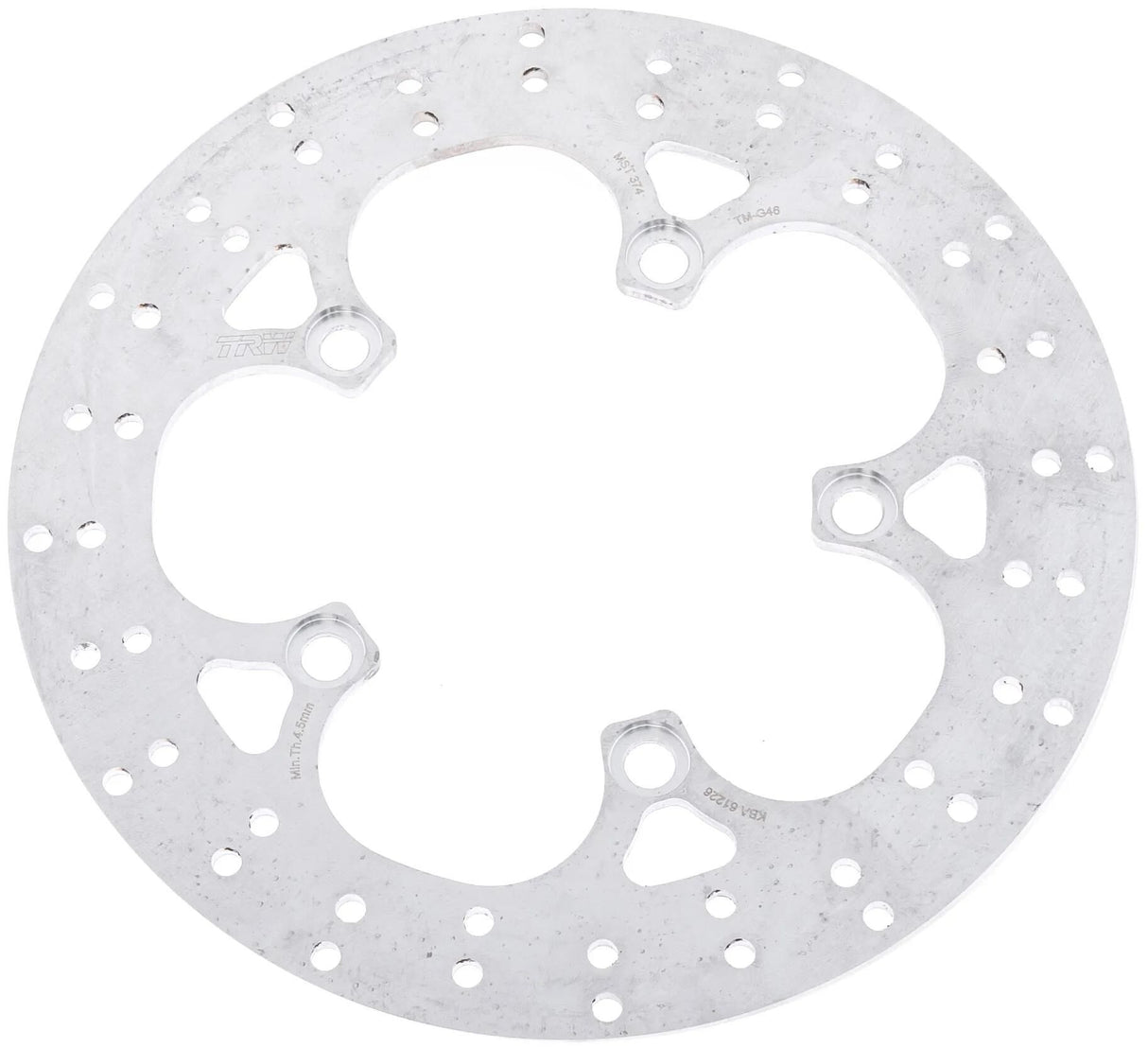 Trw remschijf mst374 rotor mst374 rigid