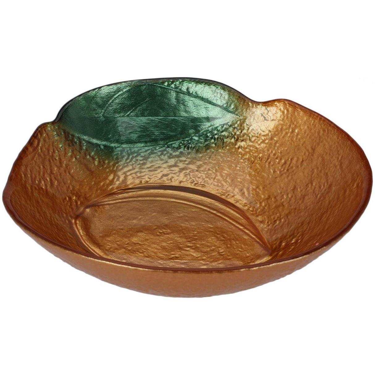 Home styling schaal glas fruitvorm ã˜15cm 3 assorti
