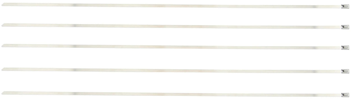 Silent sport kabelbinder stainless steel cable tie 520mm 5st.