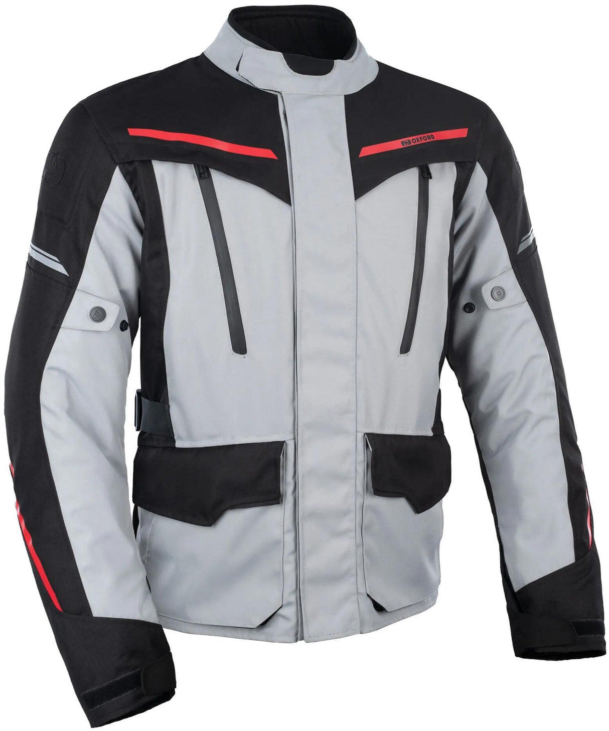 Oxford jas metro 2.0 jacket metro 2.0 gray black red gr. xxl