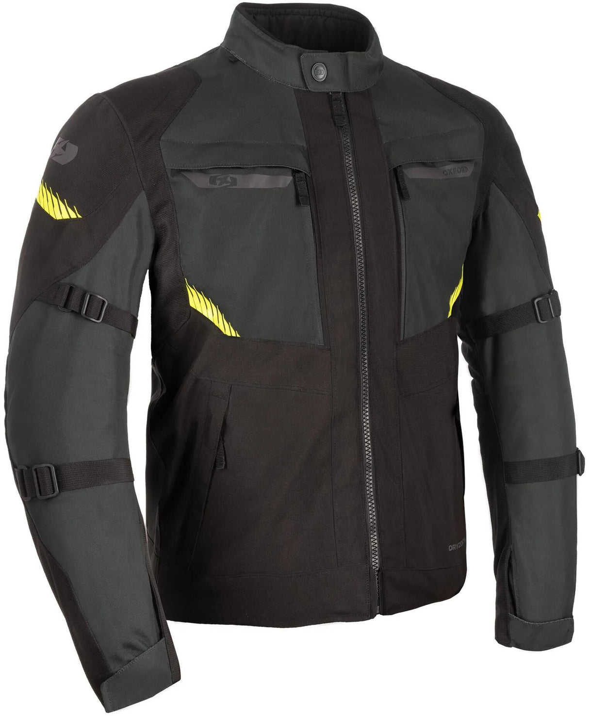 Oxford jacke toronto 1.0 jacket toronto 1.0 d2d ms black green fluo m