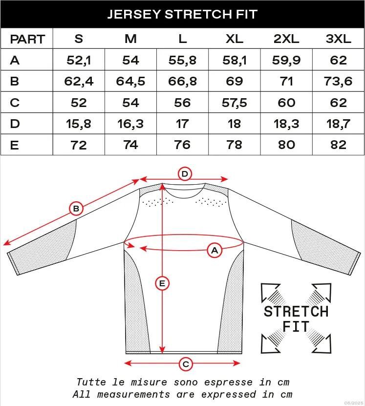 Ufo plast jersey mx ares mx jersey ufo ares gray rot gr. xl