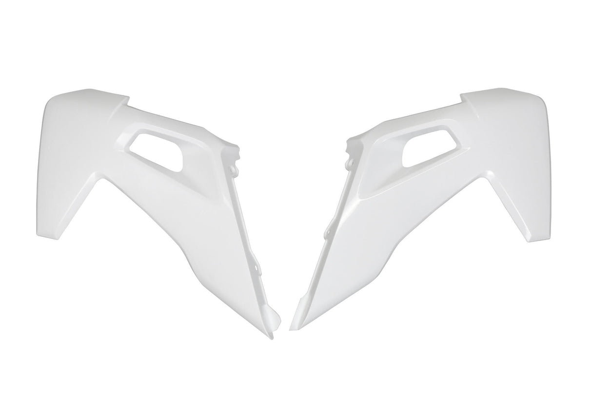 Ufo plast kühlerabdeckung radiator covers ufo husqvarna white