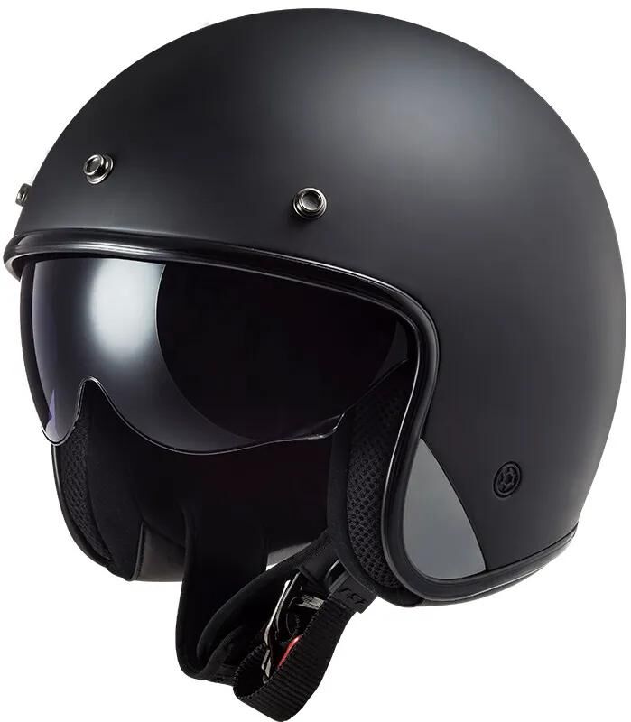Ls2 jethelm of601 bob ii solid helmet of601 bob ii black matt gr. s