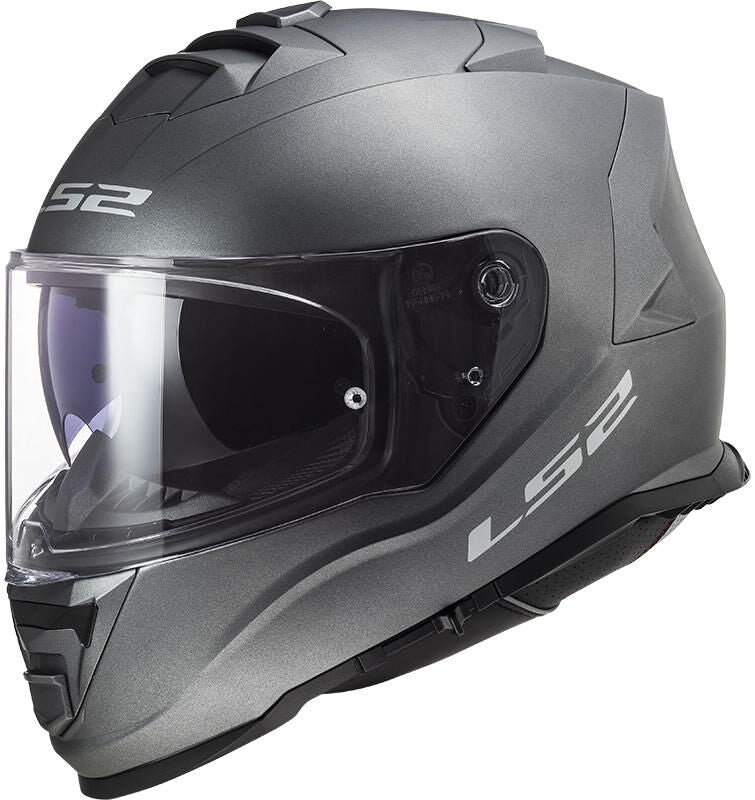 Ls2 integraalhelm ff800 storm ii solid helmet storm ii ff800 titanium matt gr. xxl