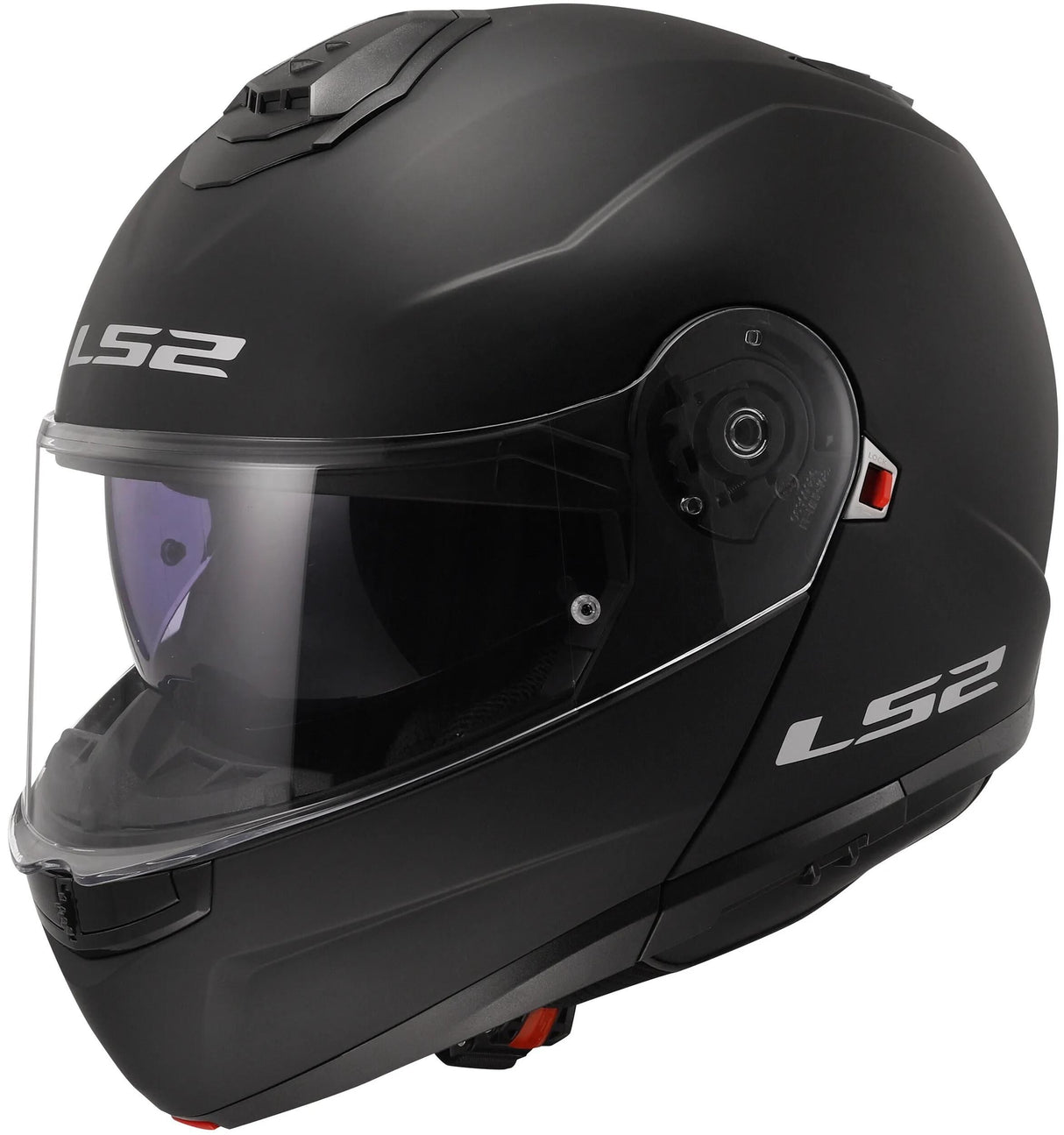 Ls2 opklaphelm ff908 strobe ii solid helmet strobe ii ff90 solid sw matt gr. xl