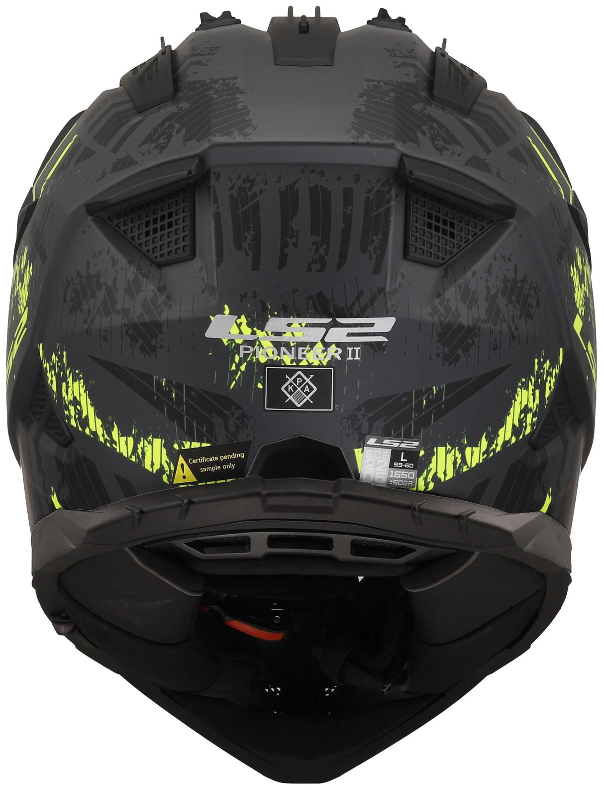 Ls2 endurohelm mx702 pioneer ii crazy helmet mx702 pioneer ii crazy m. sw ge gr. xl