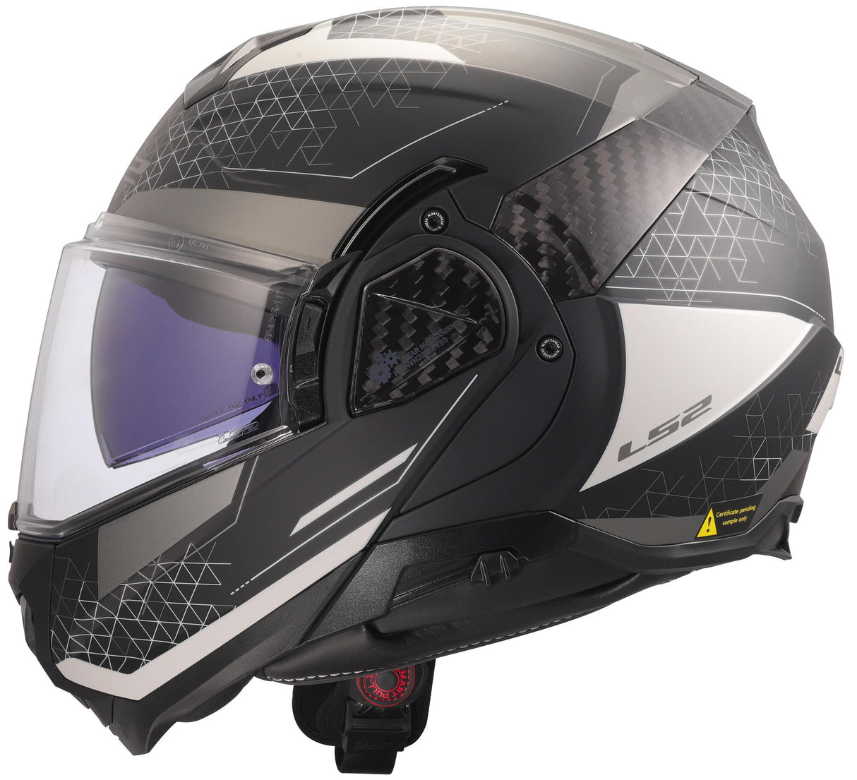 Ls2 opklaphelm ff910 advant ii astral helmet ff910 advant i astral matt gray gr. s