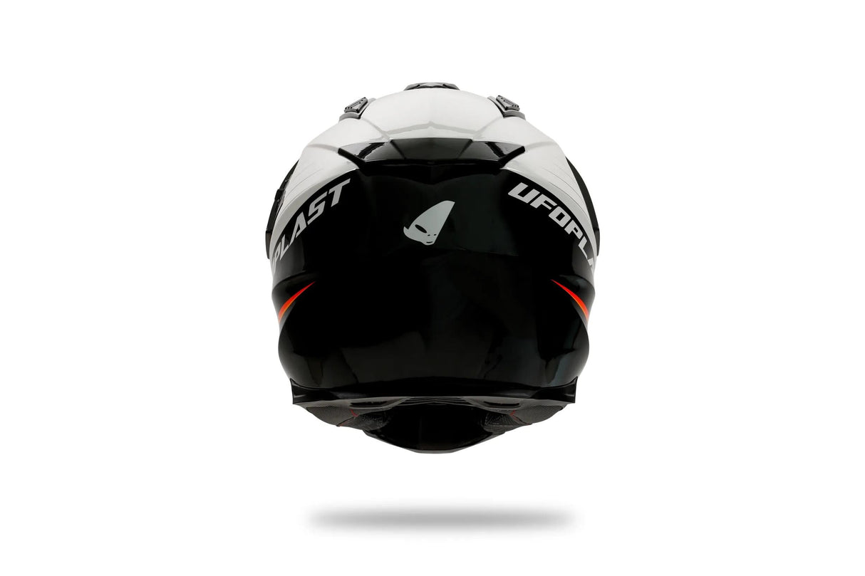 Ufo plast endurohelm aries helmet aries xl white black