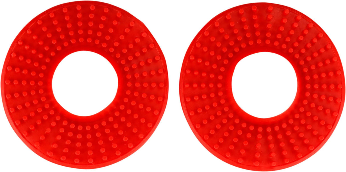 Ufo plast griffgummi donuts rubber grip donuts red