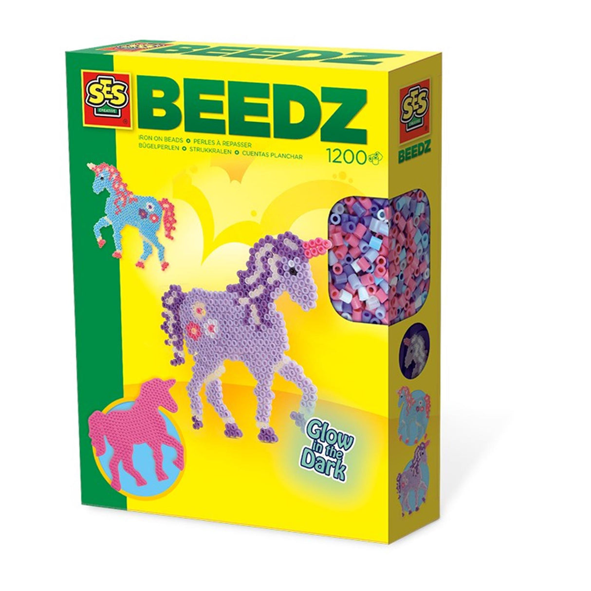 Ses beedz strijkkralen fantasy paard