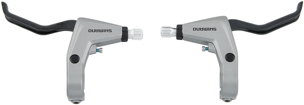 Shimano remgreep alivio bl-t4000 br.lever shim. alivio pair 2-f sil.w.cab.+sle.