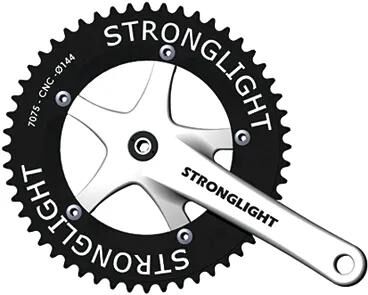 Stronglight crankstel track 2000 crankset strongl. track 2000 1sp 44t 170mm