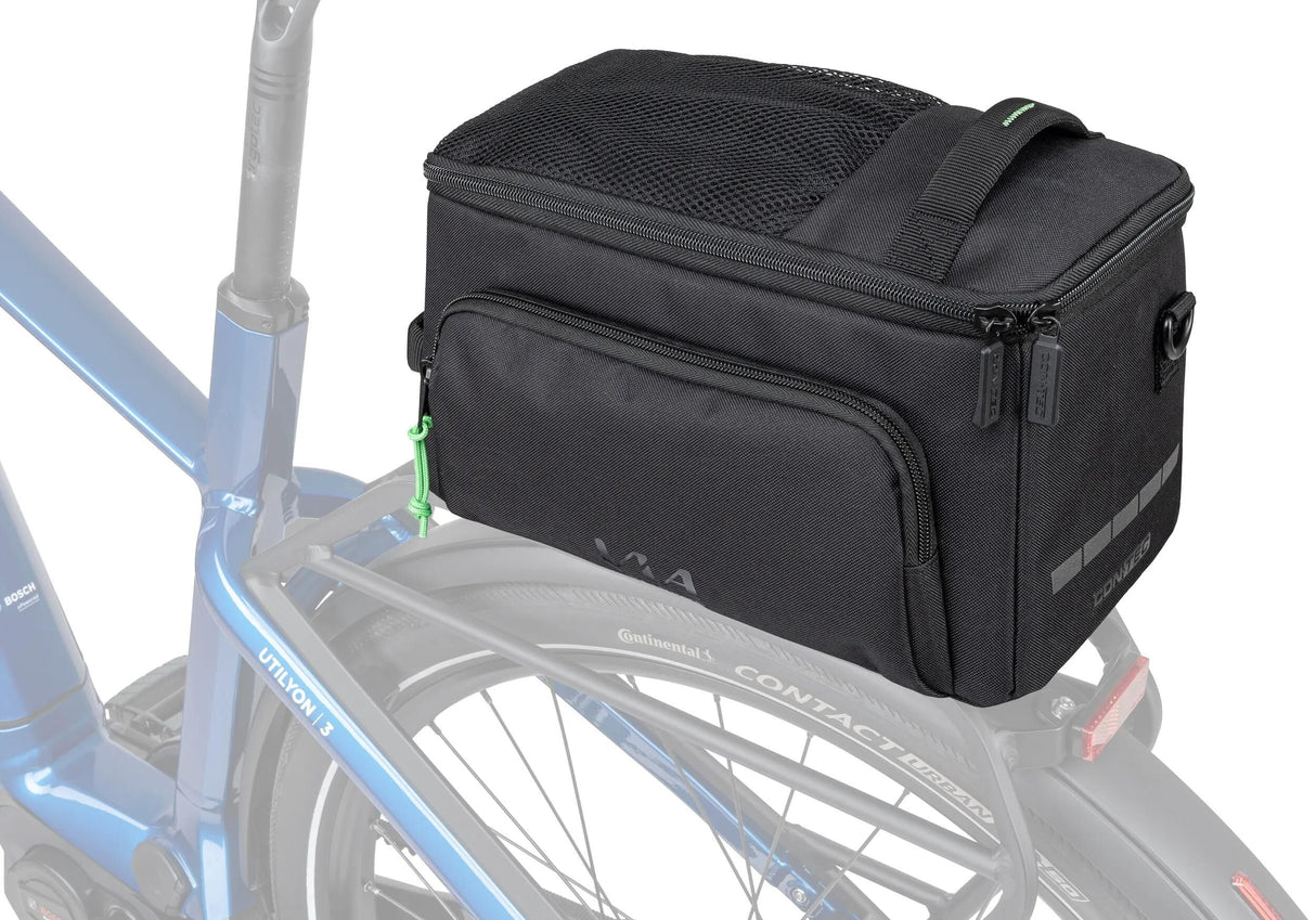 Contec gepäckträgertasche via commuter ct pannier bag via commuter mik 2.0 schw