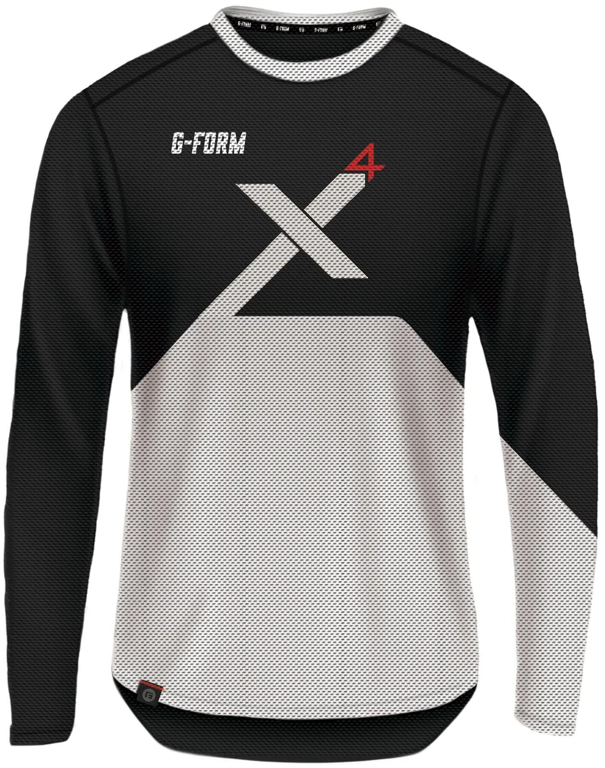 G-form langarmshirt pro-x4 longarm shirt pro x4 size s black white
