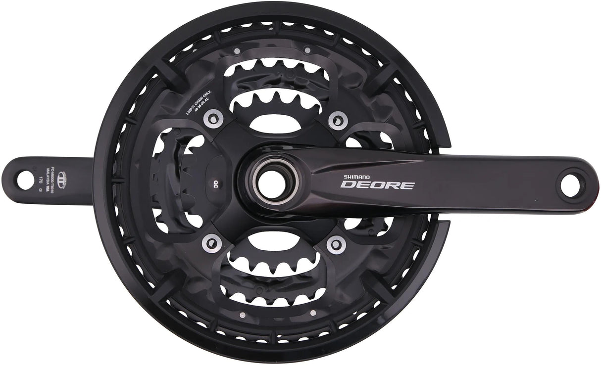 Shimano crankstel deore fc-t6010 crankset shim.deore t6010 26 36 48t.170mm ht2 10sp