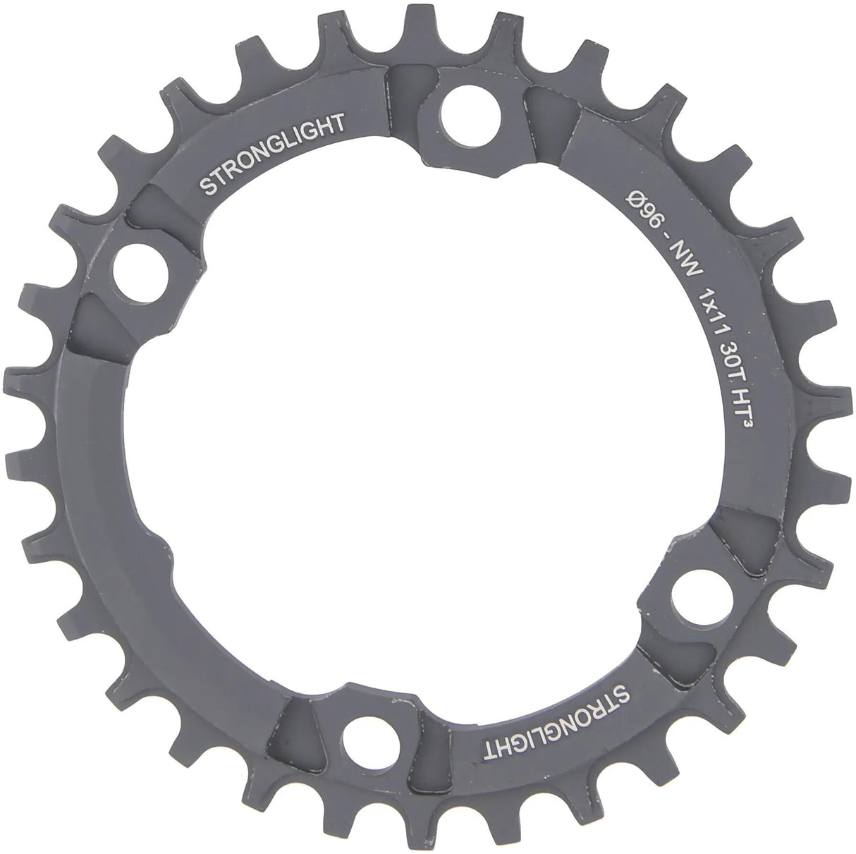 Stronglight kettingblad ht3 chain ring strongl. ht3 30t alu black