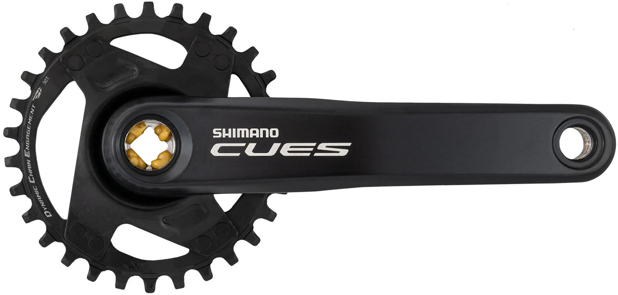 Shimano crankstel cues fc-u4000-1 shim.krg u4000-1 30z 175 sw 9 10 11f 4k