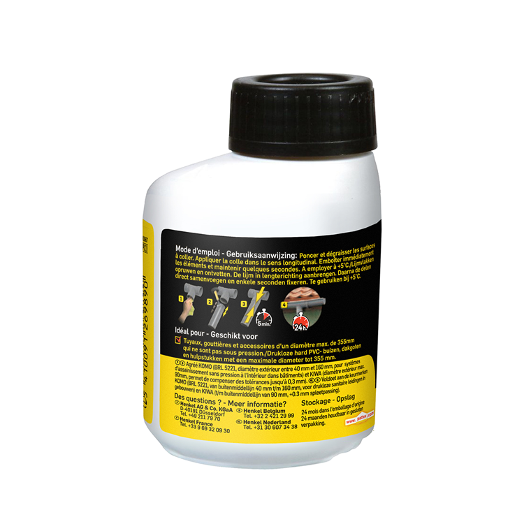 Pattex 1001019 - hard pvc-lijm 100ml | 6 stuks