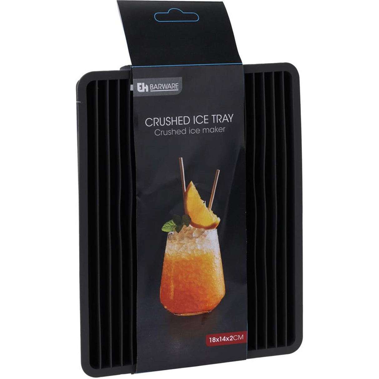 Excellent houseware home styling ijsblokjes maker - crushed ice - 23x14x2cm - grijs