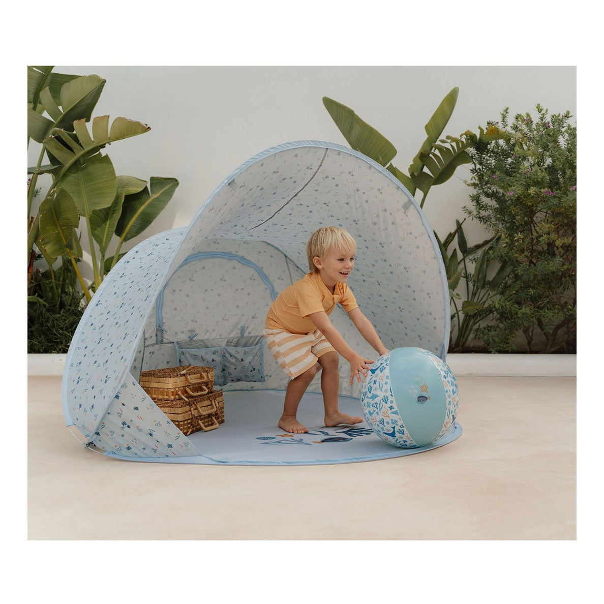 Little dutch ocean dreams pop-up tent blauw